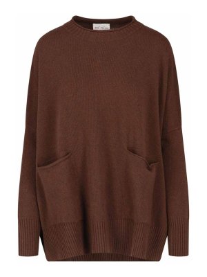 MA'RY'YA: crew necks - Virgin Wool and Cashmere Sweater
