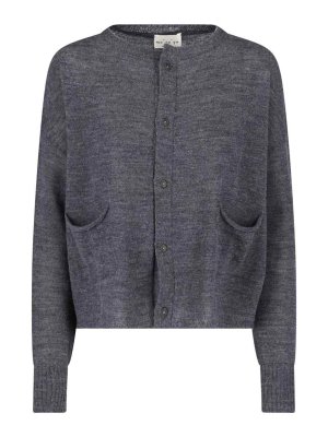MA'RY'YA: cardigans - Virgin Wool Cardigan