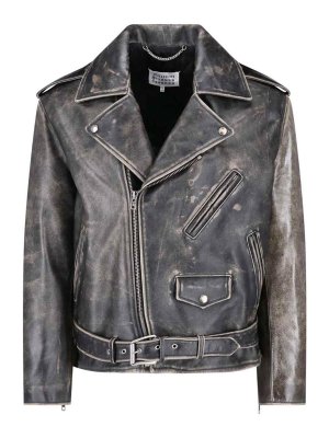Maison Margiela: Blazer - Blazer - Negro