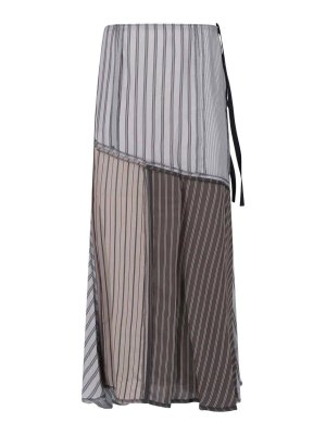 Maison Margiela: gonne al ginocchio  e longuette - Gonna Midi Patchwork