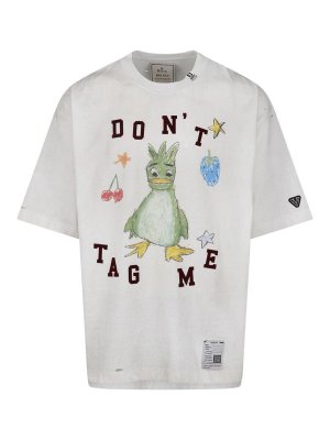 MAISON MIHARA YASUHIRO: T-shirts - T-Shirt - Weiß