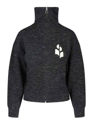 Isabel Marant Etoile: Cardigans - Cardigan - Schwarz