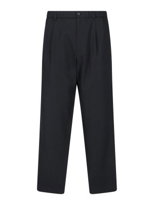 MASSIMO OSTI STUDIO: casual trousers - Tailored Wool Trousers
