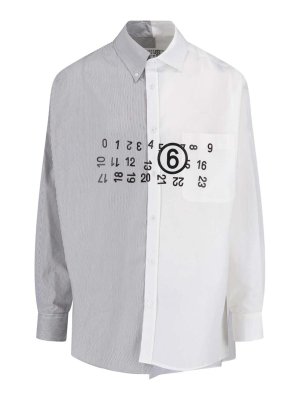 MM6 MAISON MARGIELA: Hemden - Hemd - Weiß