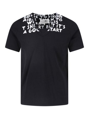 MM6 MAISON MARGIELA: t-shirts - Aids T-Shirt