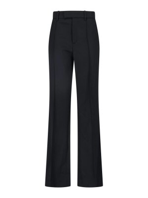 NILI LOTAN: casual trousers - Tailored Virgin Wool Trousers