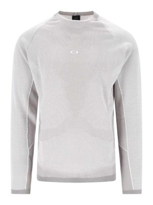 OAKLEY: Strickpullover mit Rundhalsausschnitt - Rundhalspullover - Grau