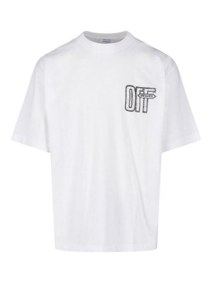 OFF-WHITE: t-shirts - T-Shirt Logo