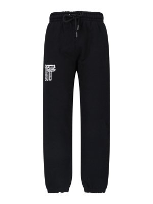 OFF-WHITE: casual trousers - Logo Sweatpants