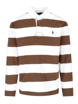 POLO RALPH LAUREN: ポロシャツ - ポロシャツ - ブラウン