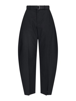 Sacai: casual trousers - Wool Trousers