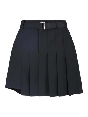 Sacai: Trousers Shorts - Wool Blend Shorts