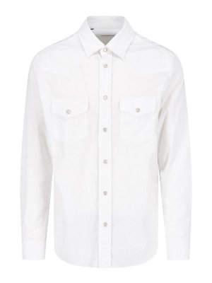 TOM FORD: Hemden - Hemd - Weiß