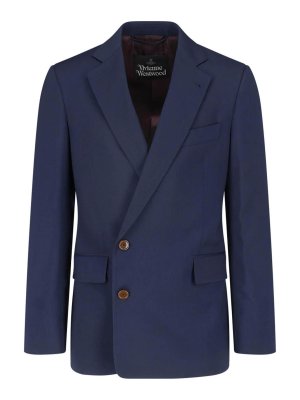 VIVIENNE WESTWOOD: Blazer - Blazer - Azul