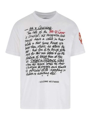 VIVIENNE WESTWOOD: t-shirts - Art Lover T-Shirt
