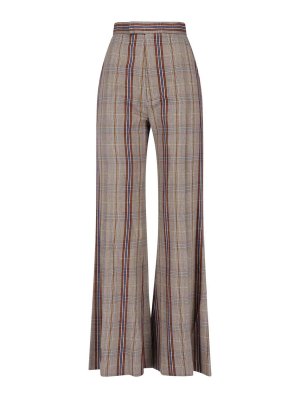 VIVIENNE WESTWOOD: pantaloni casual - Pantaloni Ampi A Quadri