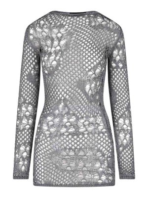 DONDUP: short dresses - Mini Knit Dress