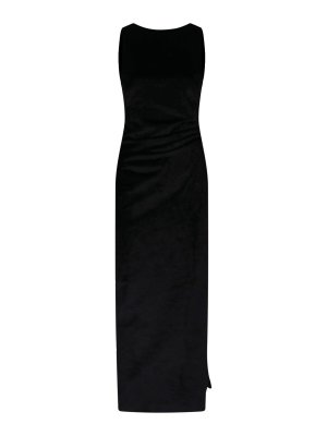 DONDUP: Vestidos largos - Vestido Largo - Negro
