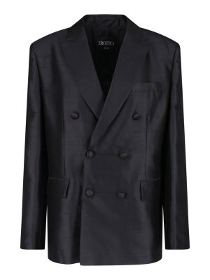 DONDUP: blazers - Double-breasted Blazer