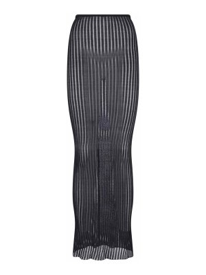 DONDUP: Knee length skirts & Midi - Knitted Midi Skirt