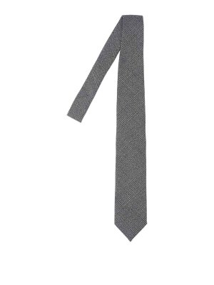 LARDINI: ties & bow ties - Virgin Wool Tie