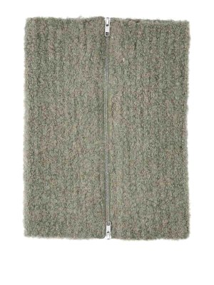 MM6 MAISON MARGIELA: sciarpe e foulard - Scaldacollo Zip In Misto Lana