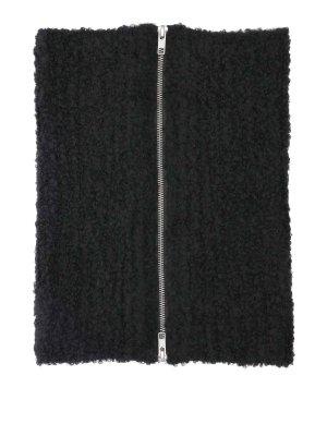 MM6 MAISON MARGIELA: sciarpe e foulard - Scaldacollo Zip In Misto Lana