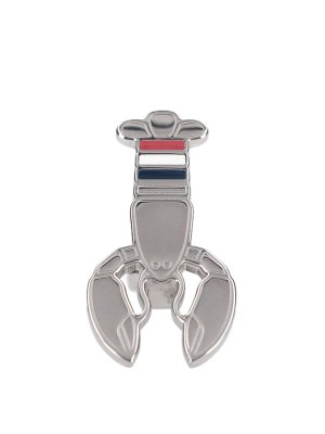 THOM BROWNE: ブローチ - ブローチ - 銀