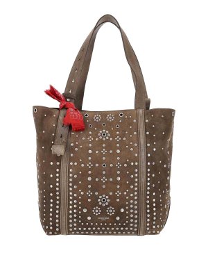 GOLDEN GOOSE: Sacs à main - Sac Cabas - Taupe