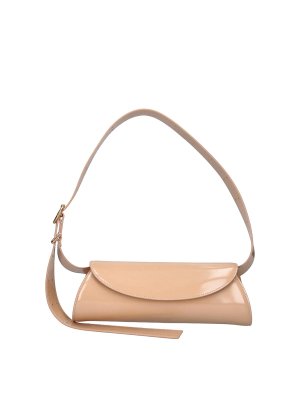 JIL SANDER: ショルダーバッグ - ショルダーバッグ - ベージュ