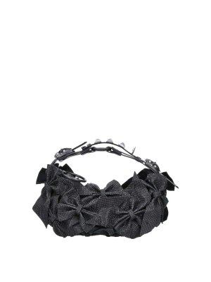 JUNYA WATANABE: shoulder bags - X Innerraum Rhinestone Shoulder Bag