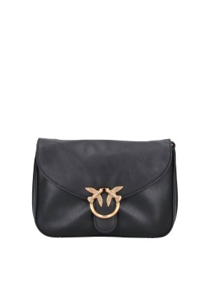 Pinko: shoulder bags - Mini Leather Shoulder Bag