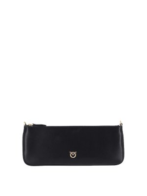 Pinko: Schultertaschen - Schultertasche - Schwarz