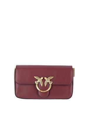 Pinko: Schultertaschen - Schultertasche - Rot