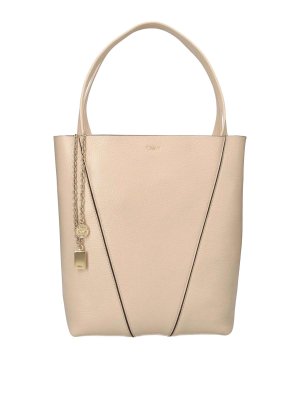 CHLOE': Sacs à main - Sac Cabas - Beige