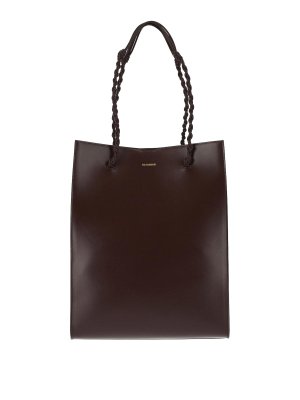 JIL SANDER: Sacs à main - Sac Cabas - Marron
