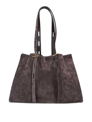 MINOBOSSI: Sacs à main - Sac Cabas - Marron