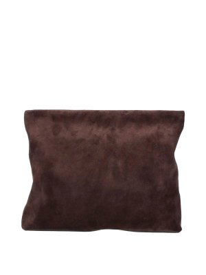 NILI LOTAN: Clutch - Pochette - Marron