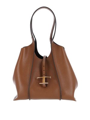 TOD'S: Sacs à main - Sac Cabas - Marron