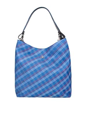 VIVIENNE WESTWOOD: ショルダーバッグ - ショルダーバッグ - ブルー
