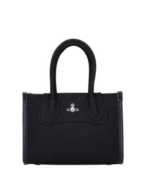 VIVIENNE WESTWOOD: Sacs à main - Sac Cabas - Noir