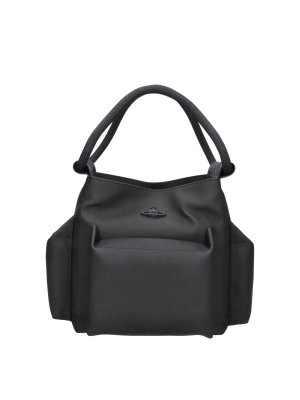 VIVIENNE WESTWOOD: Sacs à main - Sac Cabas - Noir