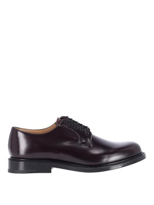 CHURCH'S: classic shoes - Leather Derby Shoes