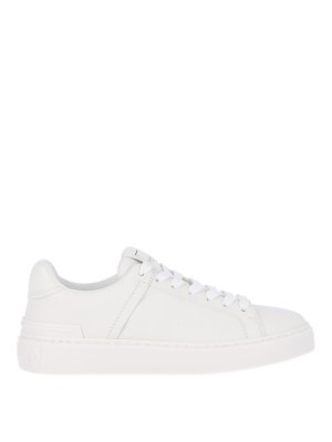 Balmain: Chaussures de sport - Baskets - Blanc