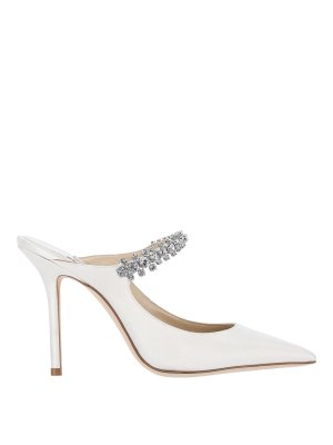 JIMMY CHOO: Zapatos chinelas - Chinelas - Blanco