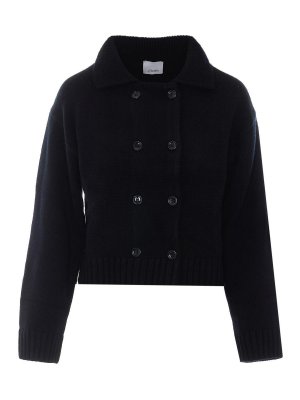 ALLUDE: Cárdigans - Cárdigan - Negro