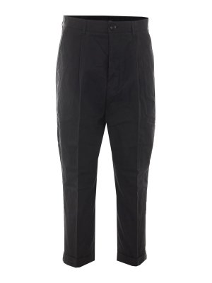 AMI PARIS: Pantalons de survêtement  - Pantalons De Sport - Noir