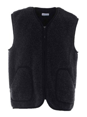AMISH: Gilets tricot - Gilet - Noir