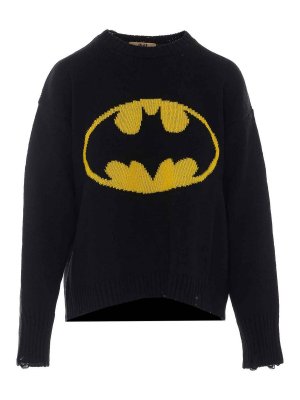 ANIYE BY: crew necks - Bat Sweater