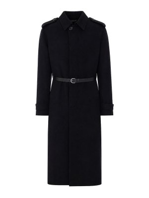 ANN DEMEULEMEESTER: Abrigos semilargos - Abrigo Midi - Negro